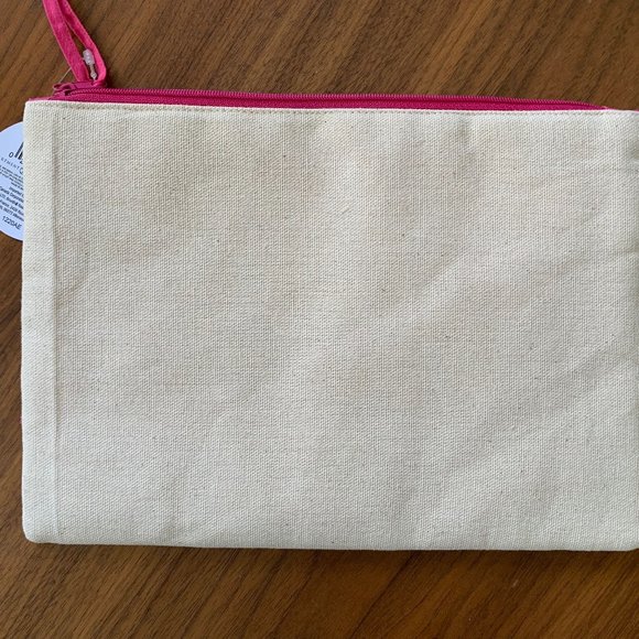 Lot of 3 Tropics Tote Bag pouch and Luggage tag by Izzy and Oliver - Picture 14 of 15